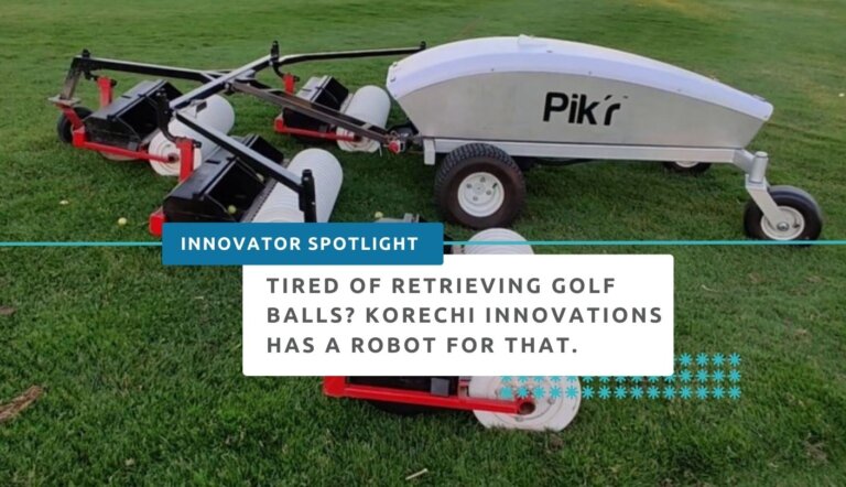 Tired of Retrieving Golf Balls? Korechi Innovations has a Robot For That.