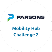 Parsons logo and text highlighting Mobility Challenge 2