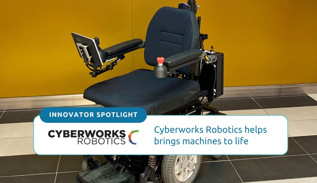 Cyberworks Robotics has developed self-driving personal mobility vehicles to help patients navigate a Toronto hospital.