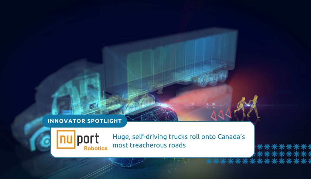 Learn how NuPort Robotics' autonomous trucks are navigating Canada's remote and challenging logging routes in the forestry industry.