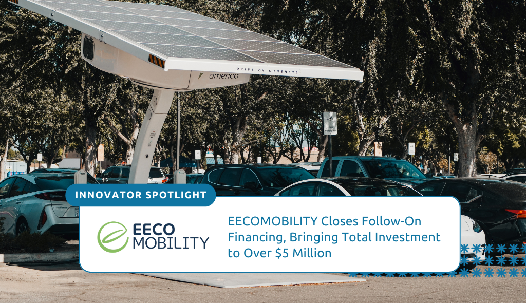 EECOMOBILITY Closes Follow-On Financing, Bringing Total Investment to Over $5 Million with header picture of electric cars
